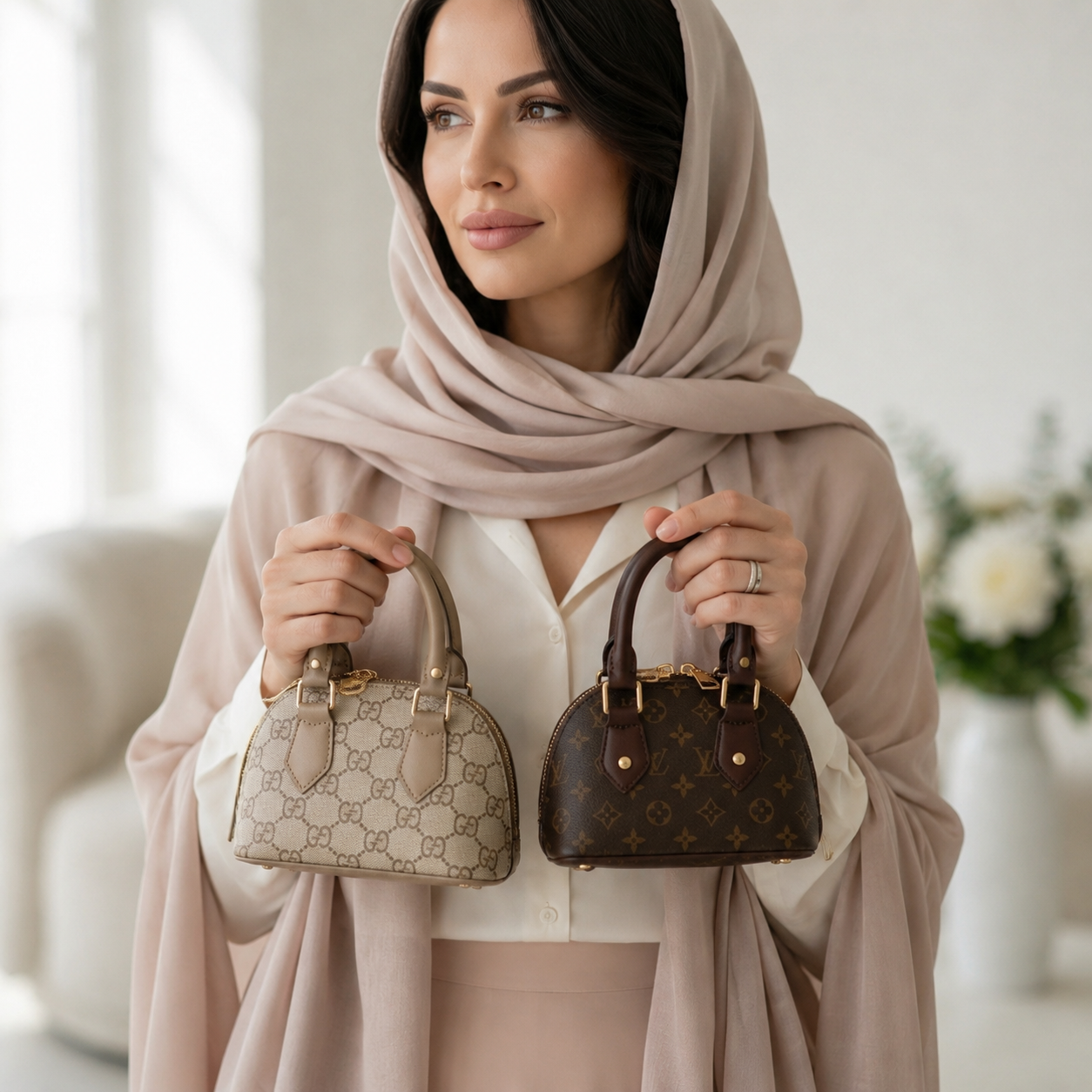 مینی بگ نیم گرد طرح مارک
