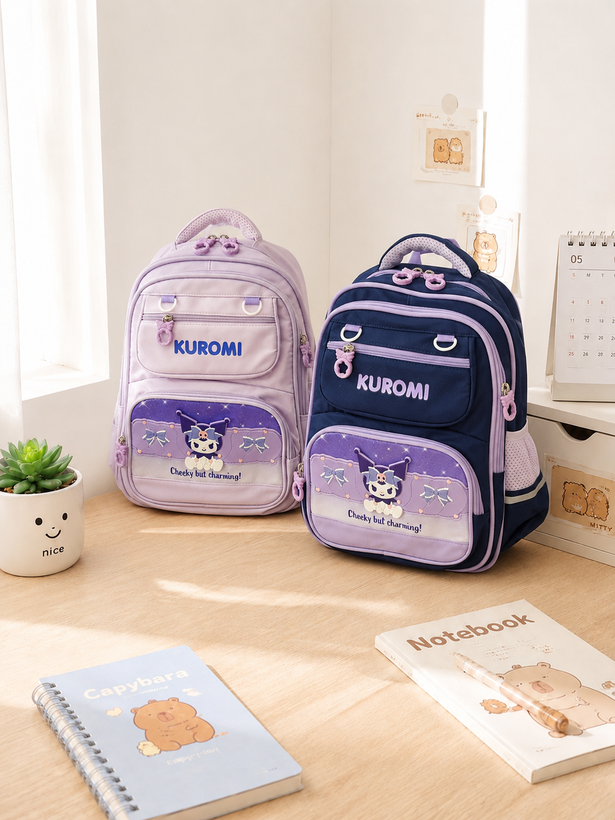 کوله پشتی وارداتی طرح فانتزی کد 793-1