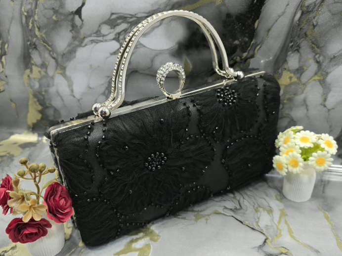 کیف مجلسی گل برجسته طرح دودسته